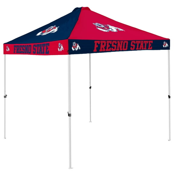 Fresno State Bulldogs 9' x 9' Checkerboard Canopy Tent