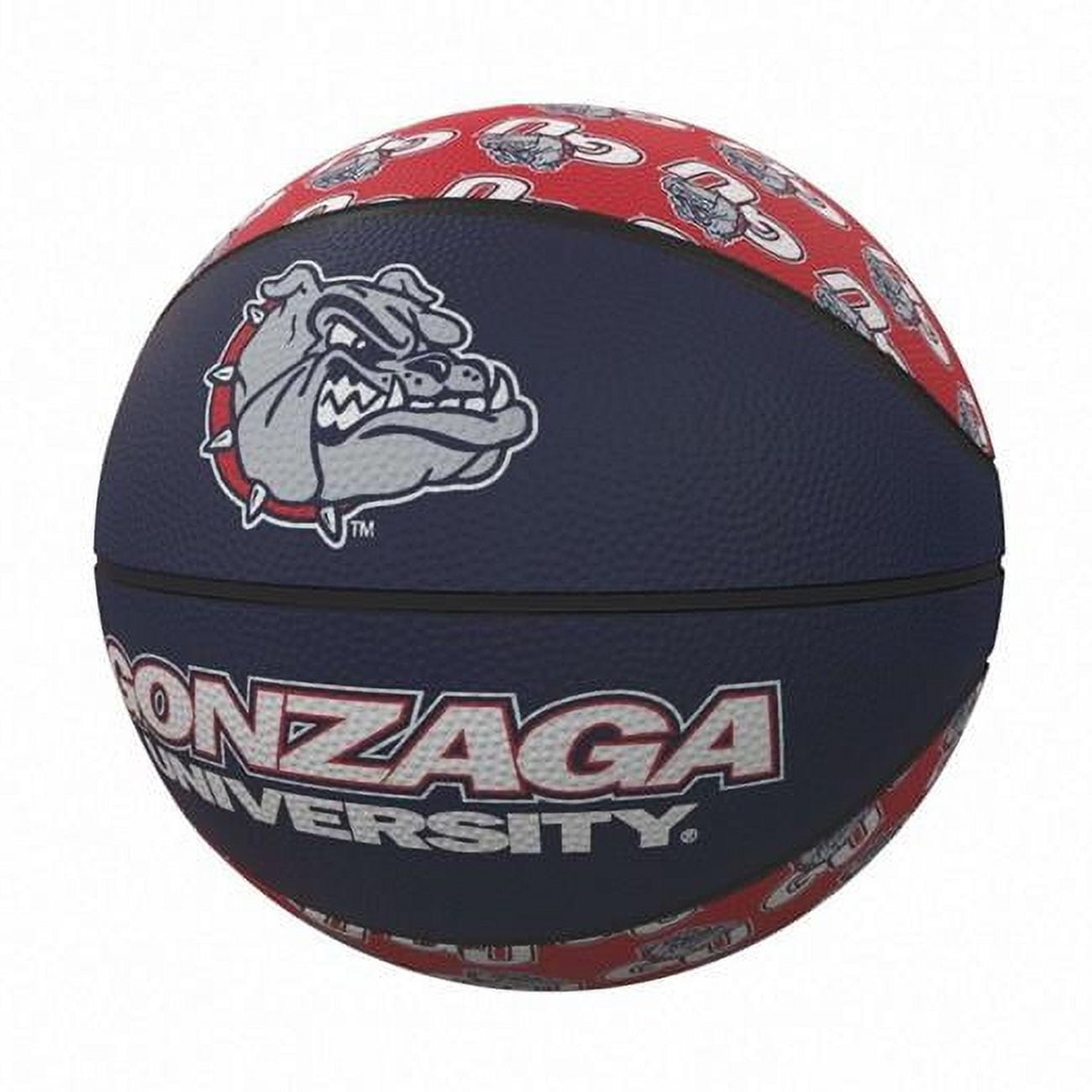 Logo Chair 145-91MR-1 NCAA Gonzaga Mini-Size Rubber Basketball