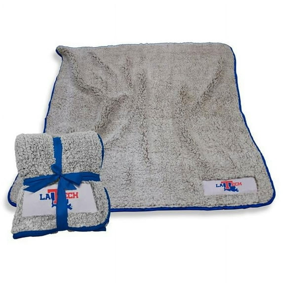 Logo Chair 163-25F-1 50 x 60 in. NCAA Louisiana Tech University Frosty Fleece Blanket
