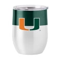 thumbnail image 1 of Logo Chair 169-S16CB-1 16 oz NFL Miami Dolphins Gameday Stainless Curved Beverage Can, 1 of 2