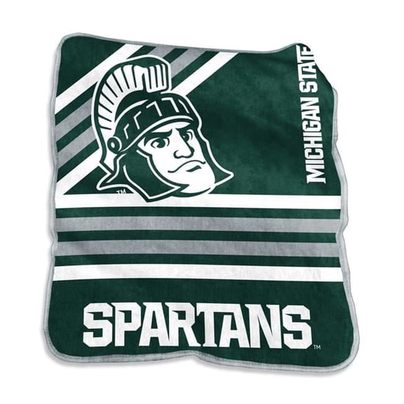NCAA Michigan State Raschel Throw