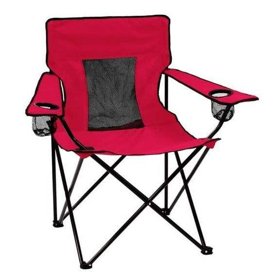 Logo Chair  18 x 23 in. Plain Red Elite Chair