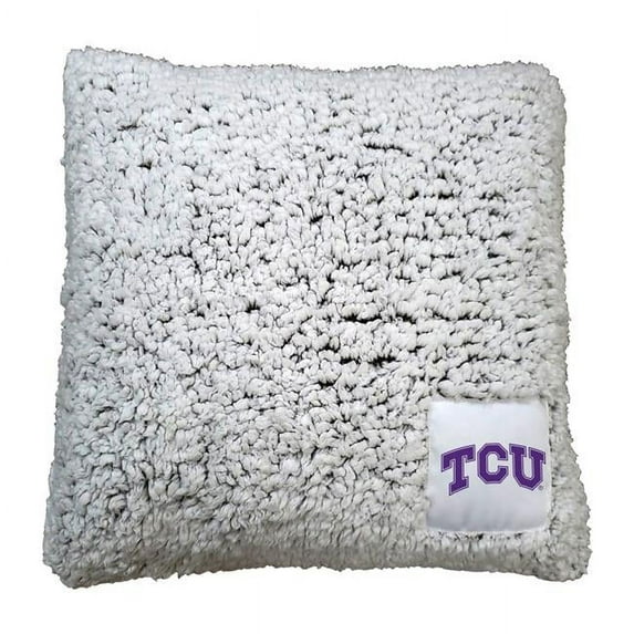 Logo Chair 215-812 NCAA TCU Horned Frogs Frosty Throw Pillow