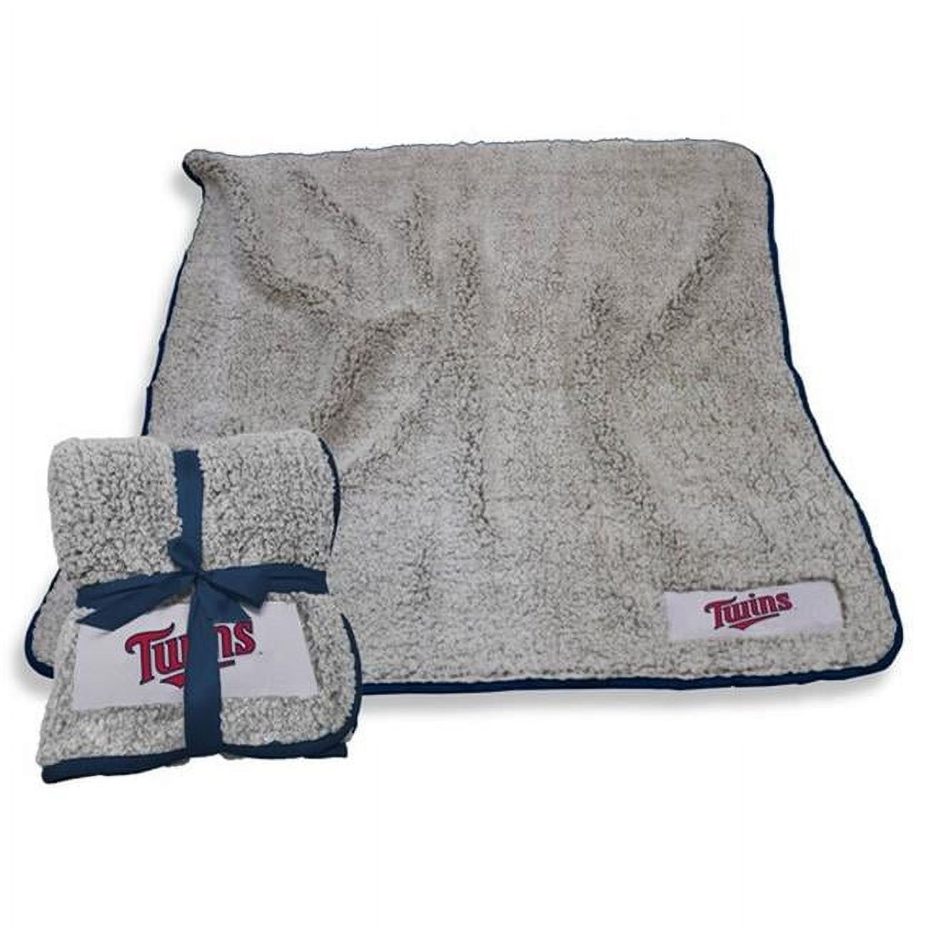 Minnesota Twins Frosty Fleece Sherpa Throw Blanket