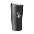 thumbnail image 1 of Arizona Cardinals 20oz. Black Powder Coat Tumbler, 1 of 1