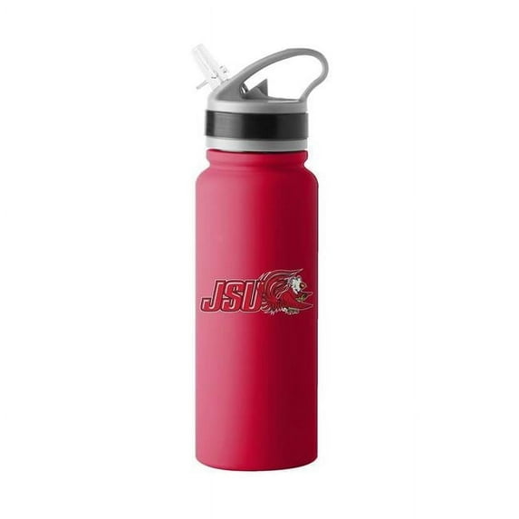 Logo Chair 614725 25 oz NCAA Jacksonville State Single Wall Flip Top Bottle