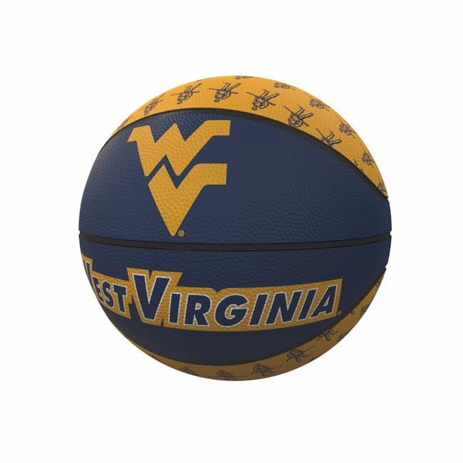 Logo Chair  NCAA West Virginia Repeating Mini-Size Rubber Basketball