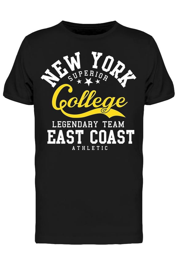 Logo: College, Legendary Team T-Shirt Men -Image by Shutterstock, Male Small