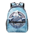 thumbnail image 1 of Logo Ghostbusters Frozen Empire Laptop Backpack Daypack Large Capacity Multipurpose Travel Bags Lightweight Satchel Rucksack, 1 of 6