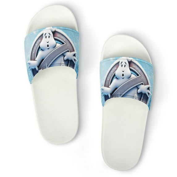 Logo Ghostbusters Frozen Empire Unisex Slippers Summer Beach Slippers Casual Non Slip Comfortable Slide Sandals Home Slippers For Men Women