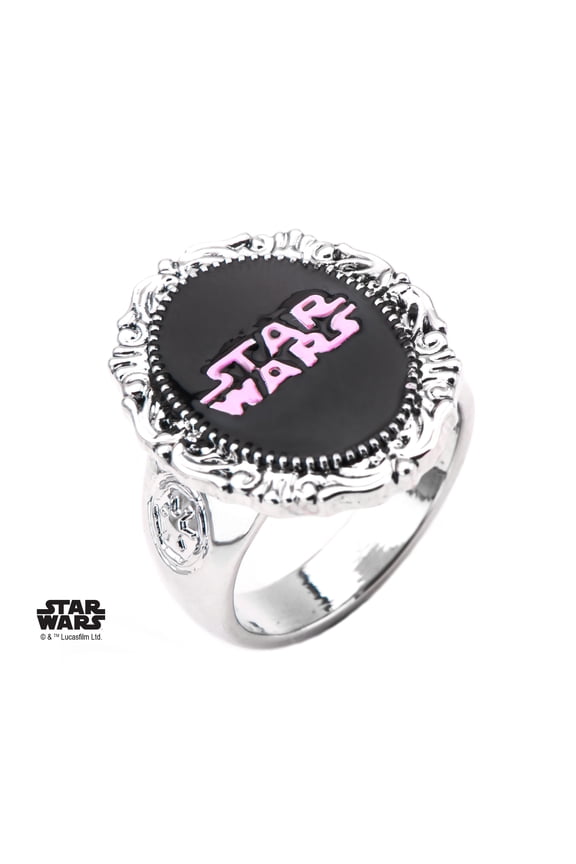 Logo Ladies Cameo Ring Size 8