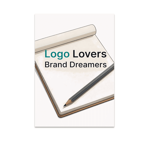 Logo Lovers Brand Dreamers - Logo Enthusiasts - 13x19 Poster Print