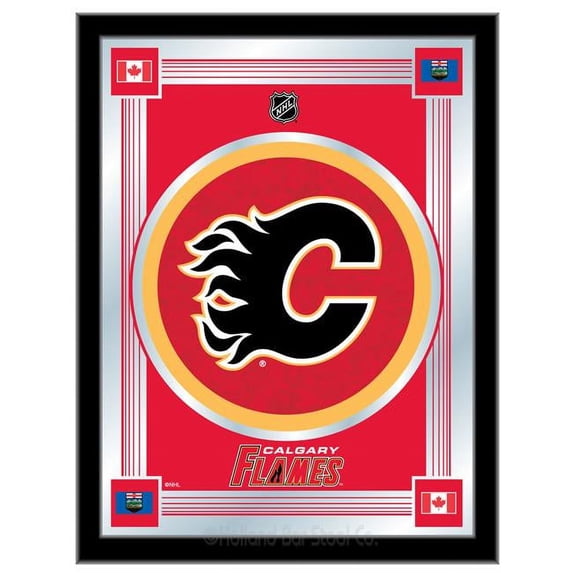 Calgary Flames 17'' x 22'' Logo Mirror