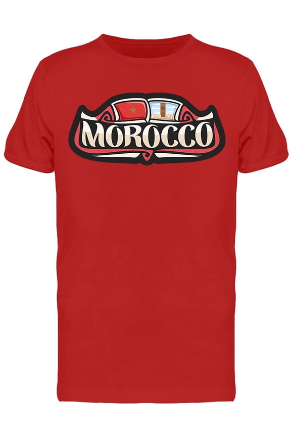 Logo Morocco T-Shirt Men -Image by Shutterstock, Male Medium