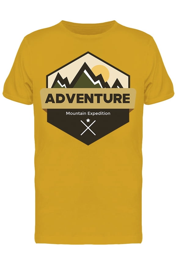Logo Mountain Expedition T-Shirt Men -Image by Shutterstock, Male Small