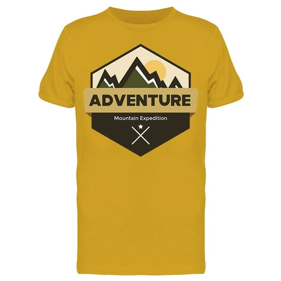 Logo Mountain Expedition T-Shirt Men -Image by Shutterstock, Male XX-Large