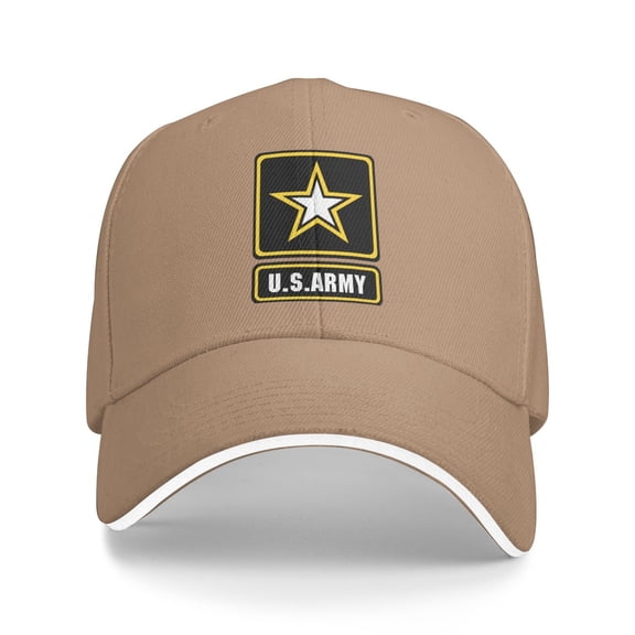 Logo Of The United States Army Unisex Adult Baseball Caps Adjustable Casquette Dad Hat Sandwich Cap Outdoors Headwear