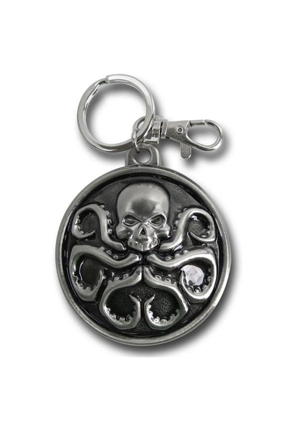 Logo Pewter Keychain