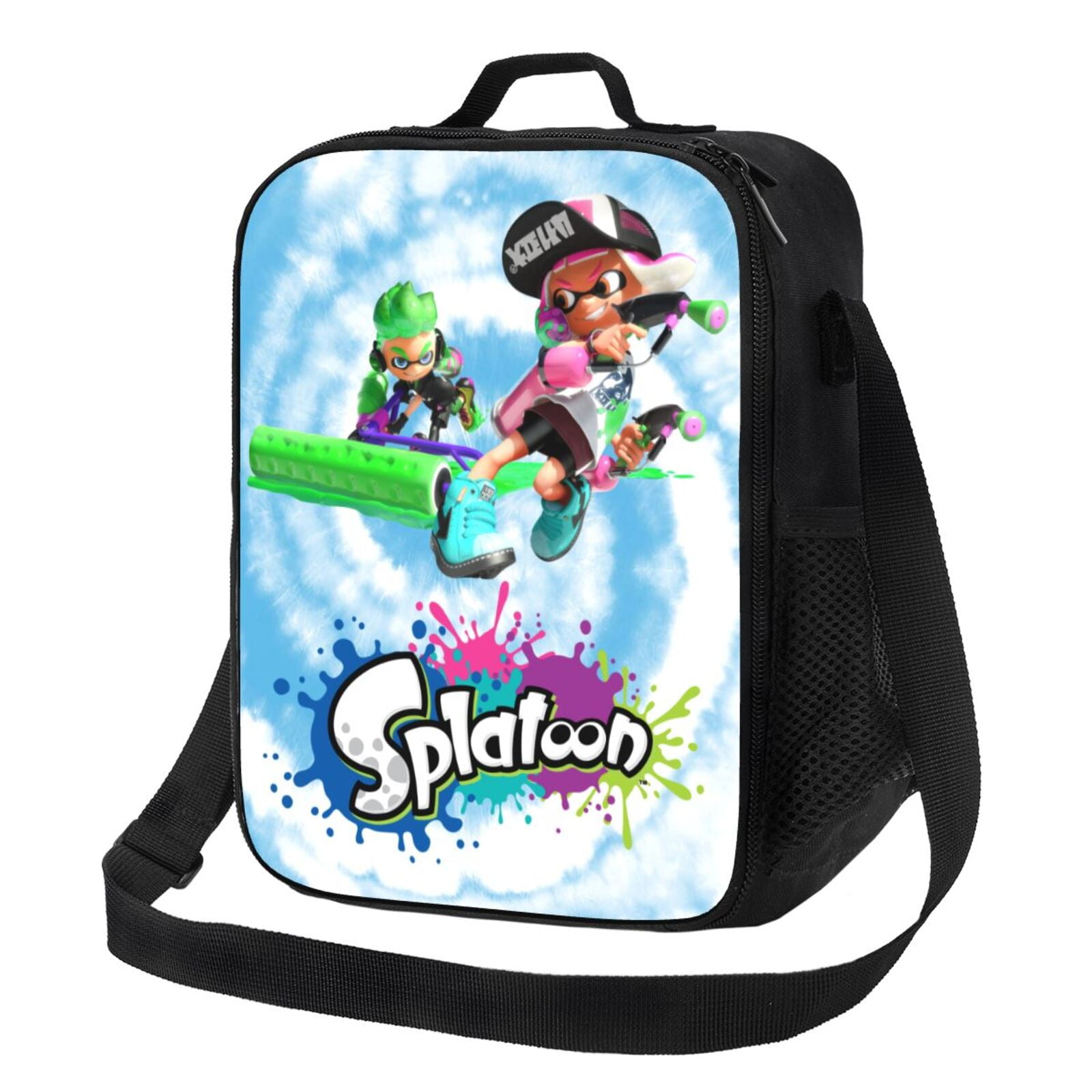 Logo Splatoon Splatter Portable Insulated Lunch Bag Reusable Thermal ...
