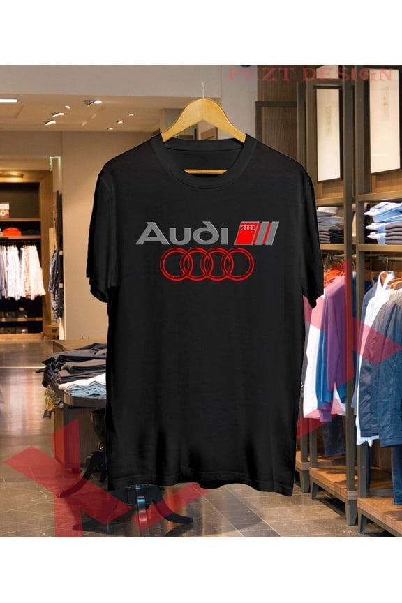 Logo T Shirt Audi Cars New T-shirt USA sz S - XXL