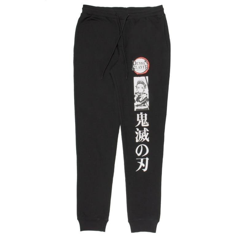 Logo Tanjiro Kanji Graphics Mens Lounge Pajama Pants Anime Manga Active Sweatpants for Men Size S XL Walmart