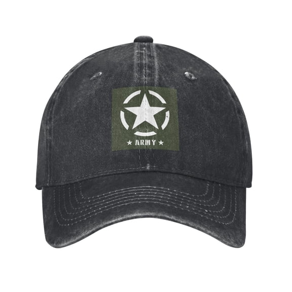 Logo U.S. Army Adult Adjustable Classic Washed Casquette Cap Hat Baseball Cap For Man For Woman