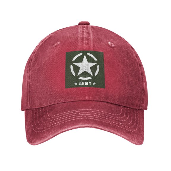 Logo U.S. Army Adult Adjustable Classic Washed Casquette Cap Hat Baseball Cap For Man For Woman