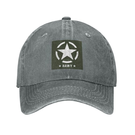 Logo U.S. Army Adult Adjustable Classic Washed Casquette Cap Hat Baseball Cap For Man For Woman