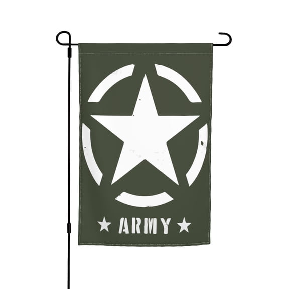 Logo U.S. Army Double Garden Flags 12x18 Inch Suitable For Courtyard Lawn Holiday Home Outdoor Decoration Flag