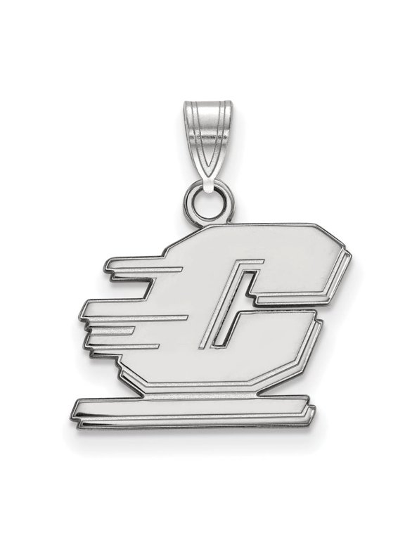 SS002CMU Sterling Silver Central Michigan University Small Pendant