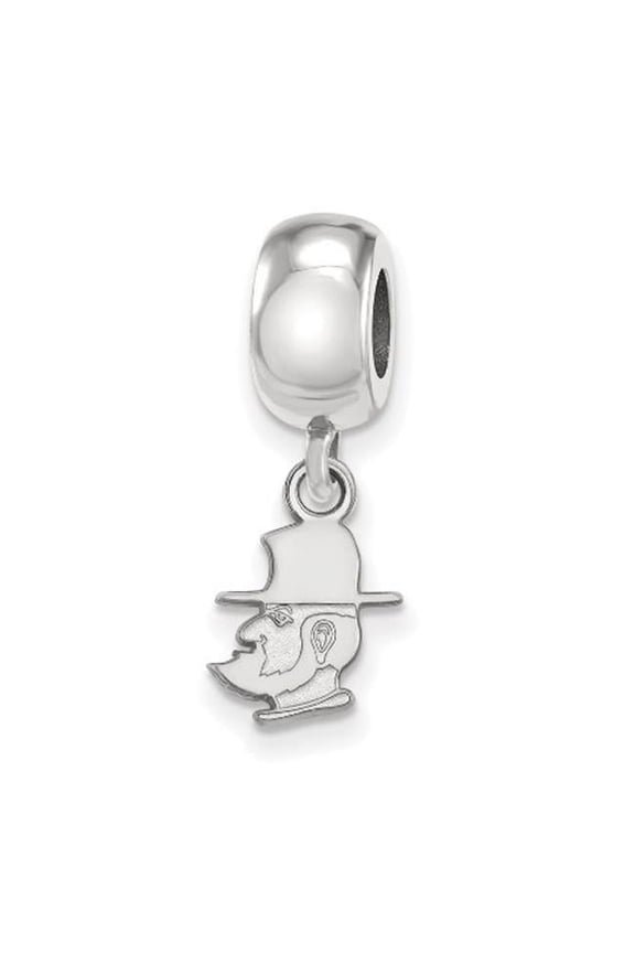 Sterling Silver Appalachian State University XS Dangle Bead Charm