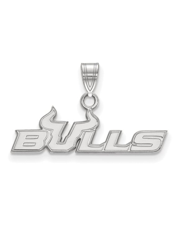 Sterling Silver University Of South Florida Small Pendant Necklace