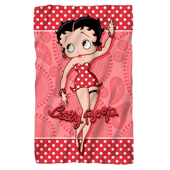 LogoVision Betty Boop Fleece Blanket, 35 x 57