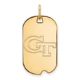 thumbnail image 1 of Logoart Sterling Silver Gp Georgia Institute Of Technology Small Dog Tag Pendant Necklace, 1 of 4