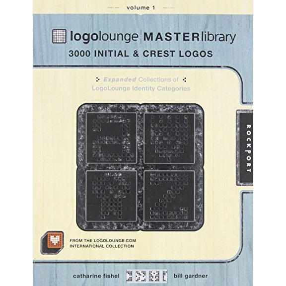 Pre-Owned LogoLounge Master Library, Volume 1: 3,000 Initial & Crest Logos (Hardcover) 1592535674 9781592535675