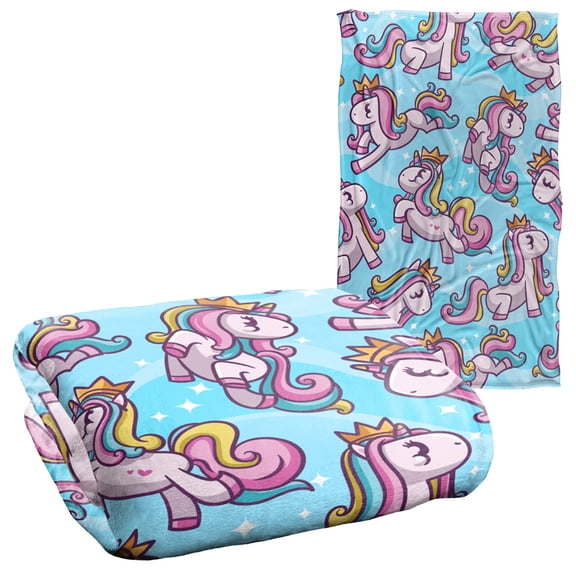 Logovision Kawaii Unicorn Pattern Silky Touch Super Soft Throw Blanket 36' x 58'