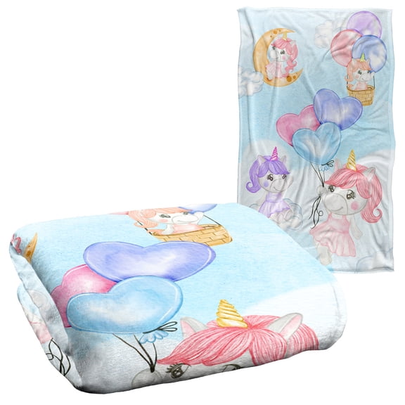 Logovision Unicorn Sky Silky Touch Super Soft Throw Blanket 36' x 58'