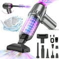 thumbnail image 1 of Loheer Car Vacuum Cleaner, 16000PA Portable Handheld Vacuum Cordless, with Brushless Motor, Grey, 1 of 9