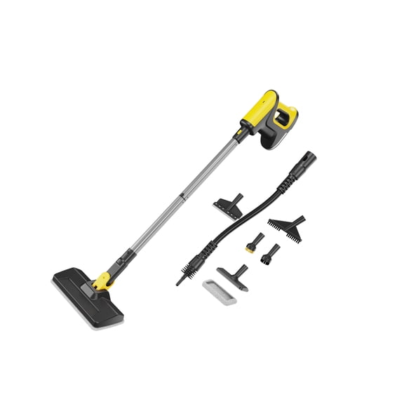 Loheer Multi-Functional Steam Mop with Detachable Handheld Steamer, 250ml Tank, 15s Heat-Up, 300°F Handheld Steam Cleaner, Swivel Head for Floors, Carpets, Tiles, and More