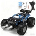 thumbnail image 1 of Loheer Remote Control Car, All-Terrain Remote Control Truck for Boys, Rechargeable Rc Truck with LED, 1:20, 10KM/H, 2 Motors, 2.4GHZ, Speed Friendly, Sturdy, Rc Cars for Christmas, Kids, Beginner, 1 of 7