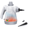 thumbnail image 1 of Loheer Steam Cleaner, Pressurized Handheld Steam Cleaner for Home with 2pcs Accessories, Multi-Surface & Powerful Home Use Steamer for Cleaning, Car, Bathroom, Shower, Window, Grime, Grease, 1 of 6