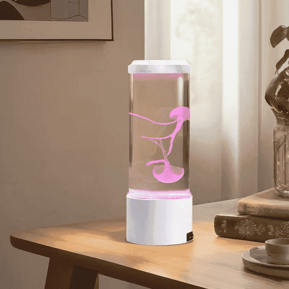 Lohew Jellyfish Lamp Modern Contemporary 7 Color Changing Lights USB Powered