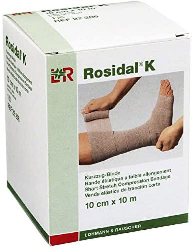 Lohmann & Rauscher Rosidal K Short Stretch Compression Bandage, For Use