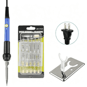 Lohol Adjustable Temperature Wood Burning Soldering Iron Kit 28PCS, Pyrography Pen with Assorted Tips, Wood Burning Tool Set for DIY Craft Engraving