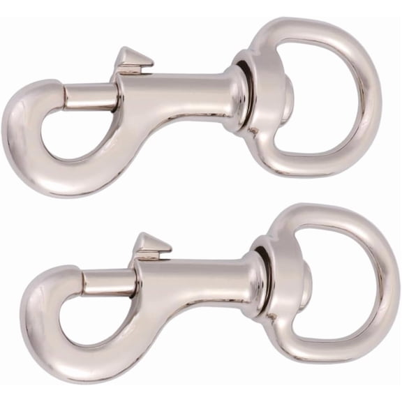 Lohol Large Dog Tie Out Cable 2 Pack, Heavy Duty Swivel Snap Hooks and Traction Rope Buckle for Big Dogs, Outdoor Pet Tether Cable