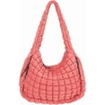 thumbnail image 1 of Lohol Quilted Tote Bag for Women - Large Lightweight Puffer Shoulder Bag & Hobo Carryall, 1 of 7