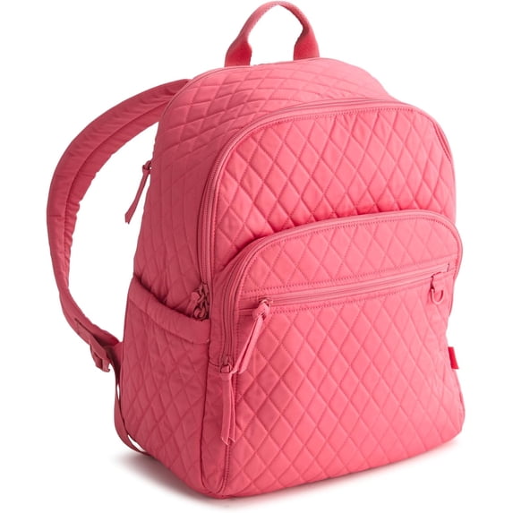 Lohol Women’s Adult Backpack – Premium Cotton, Moonless Night, One Size-Rapture Rose