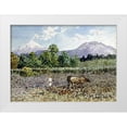 thumbnail image 1 of Lohr, Augusto 32x24 White Modern Wood Framed Museum Art Print Titled - Campesino Arando, 1 of 4