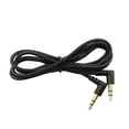 thumbnail image 1 of Lohuatrd 1m 90 Degree Angle 3.5mm Male to Male Car AUX Speaker Stereo Audio Cable Cord, 1 of 6