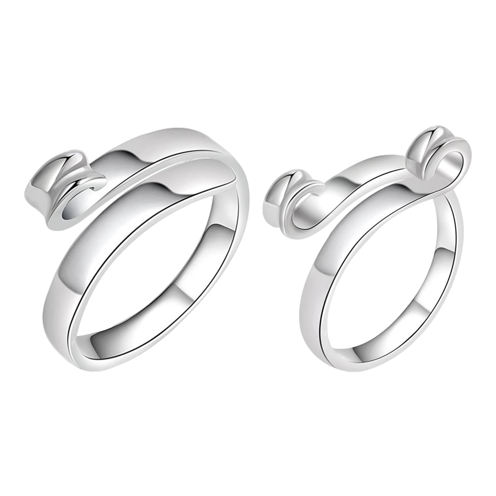 Adjustable Thread Rings Lohuatrd 2Pcs Crochet Tension Rings Adjustable Easy to Wear Rust-proof ...